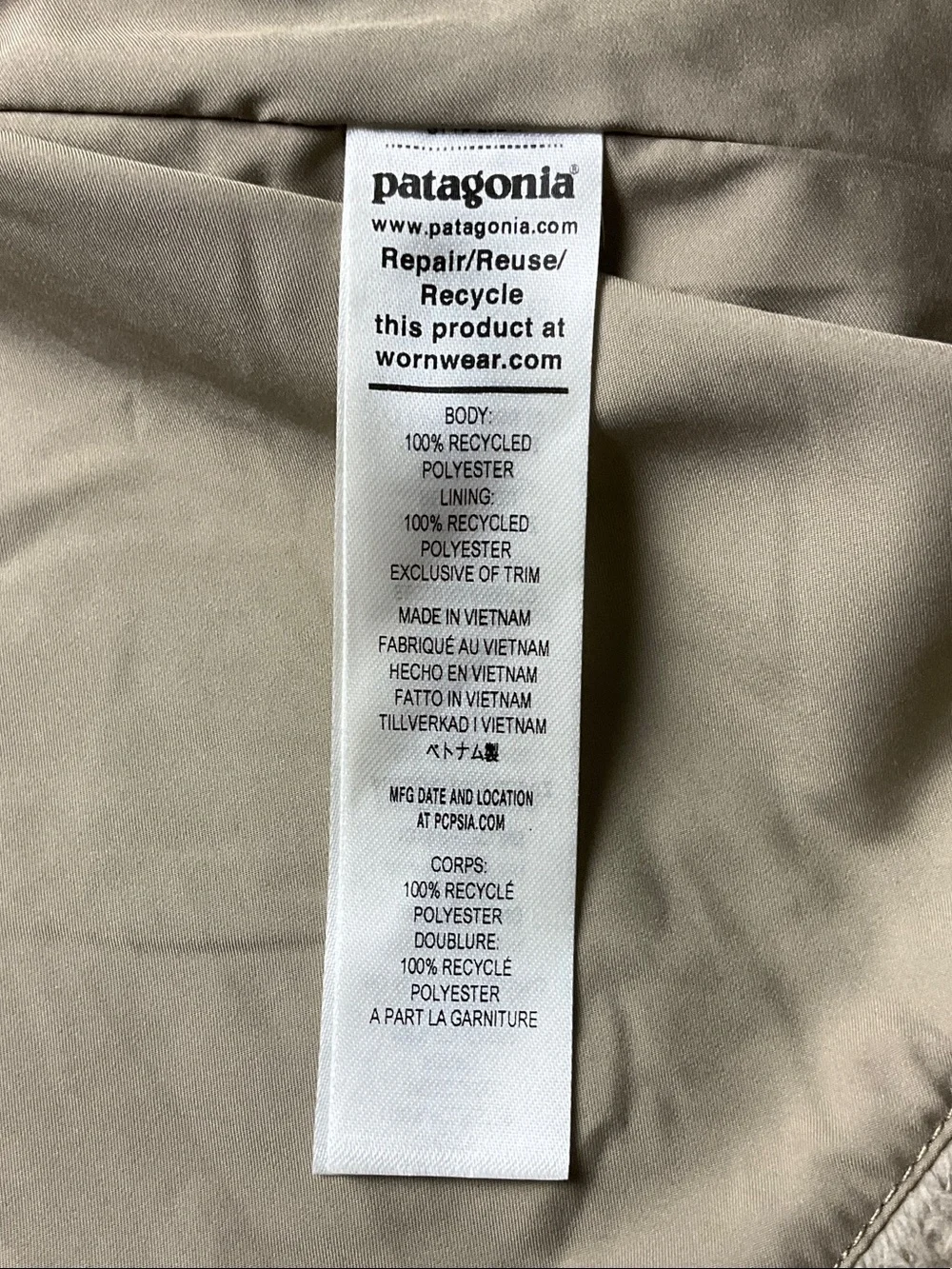 Patagonia Women's Los Gatos Fleece Vest Seabird Grey Size XL STY25217 FA24 - Picture 10 of 16